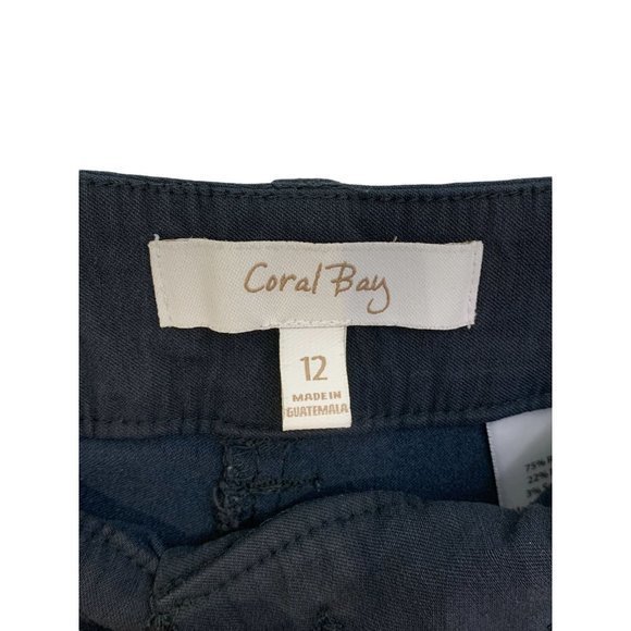 Coral Bay Golf Shorts‎ Women's Size 12 Athletics Sports Athleisure Preppy Casual - Picture 4 of 7